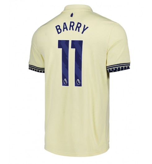 Moške Nogometnih dresov Everton Thierno Barry #11 Gostujoči 2025-26 Kratki rokavi Moške Nogometnih dresov Everton Thierno Barry #11 Gostujoči 2025-26 Kratki rokavi